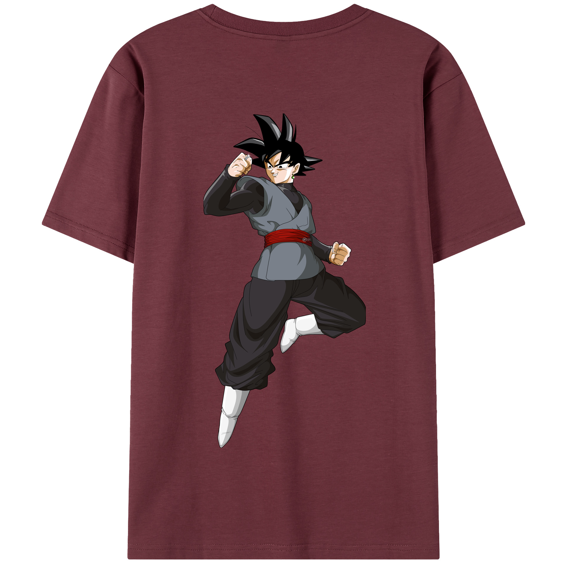 （画像用） ドラゴンボール ベジータ四世（Bejīta Yonsei）DRAGON BALL Vegeta IV 綿100％半袖Tシャツ（背面プリント）